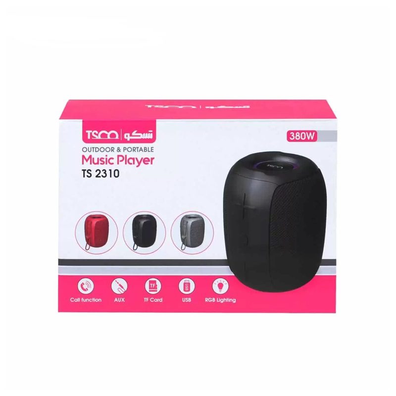 اسپیکر بلوتوثی رم و فلش خور TSCO مدل TS 2310 اسپیکر بلوتوثی رم و فلش خور TSCO مدل TS 2310