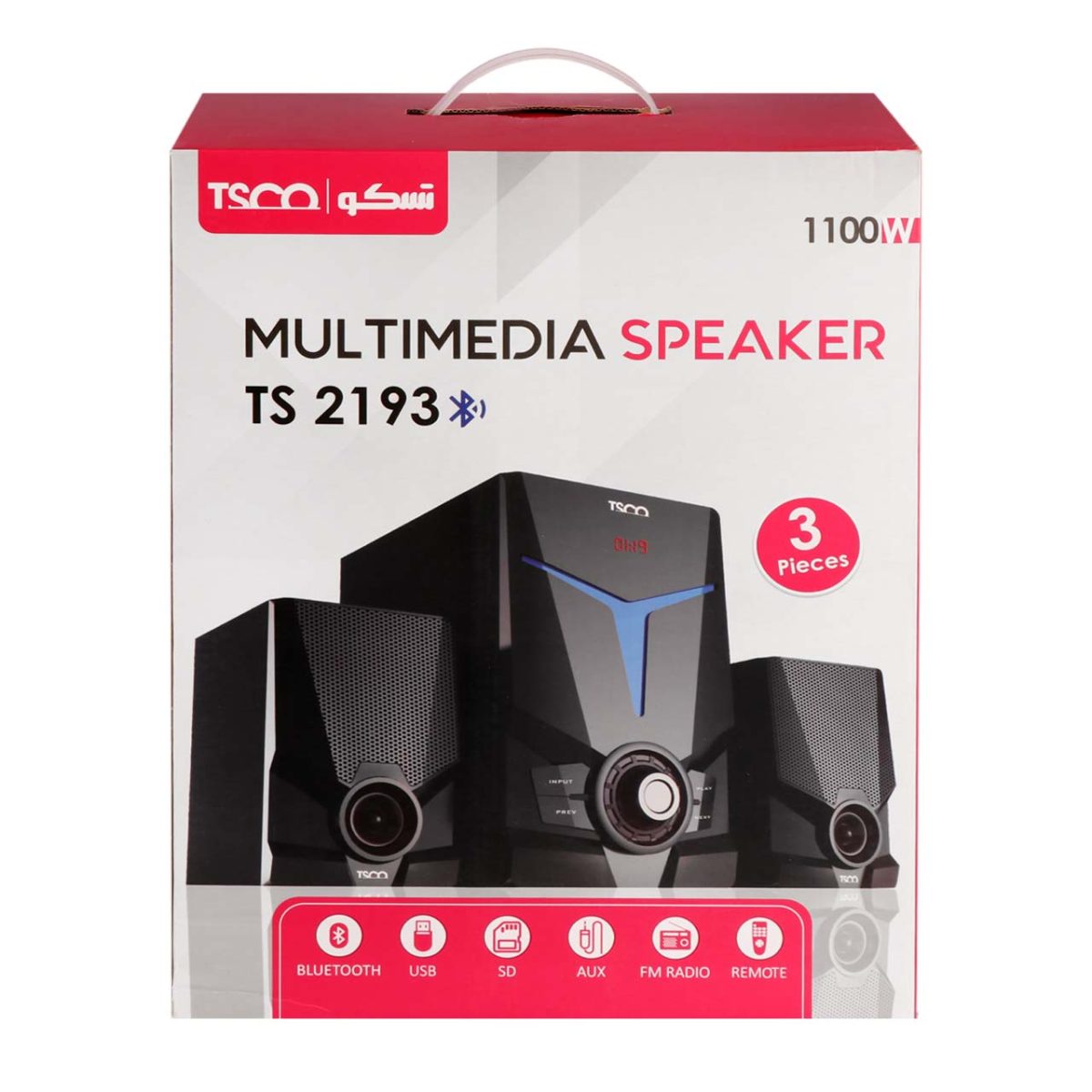 اسپیکر بلوتوثی رم و فلش خور TSCO TS 2193