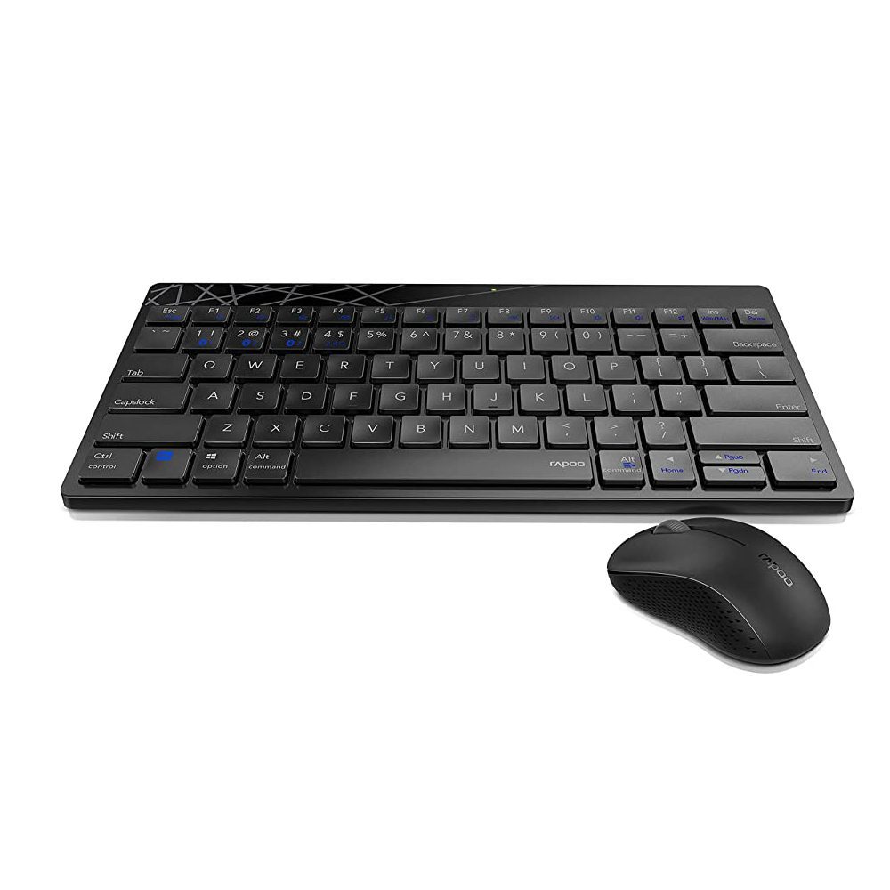 موس و کیبورد بی سیم Rapoo مدل 8000M موس و کیبورد بی سیم Rapoo مدل 8000M