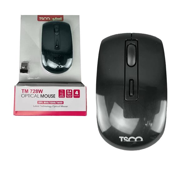 موس بی سیم تسکو مدل TSCO TM 728W