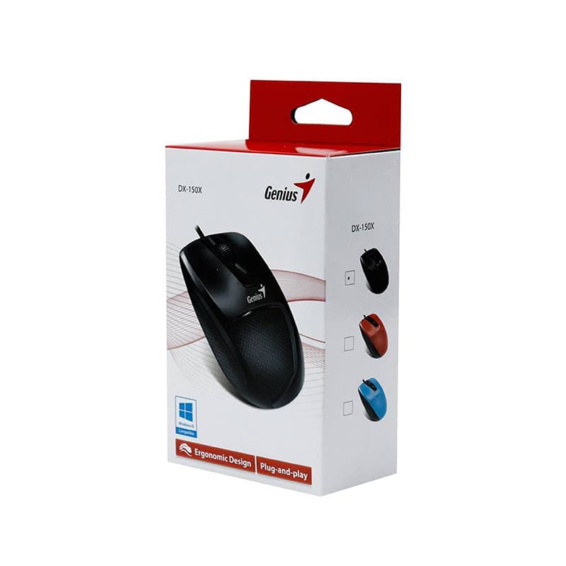 موس سیم دار جنیوس مدل Genius DX-150X موس سیم دار جنیوس مدل Genius DX-150X