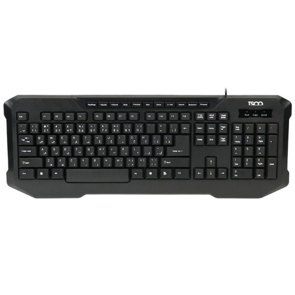 کیبورد سیم دار تسکو مدل TSCO TK 8034