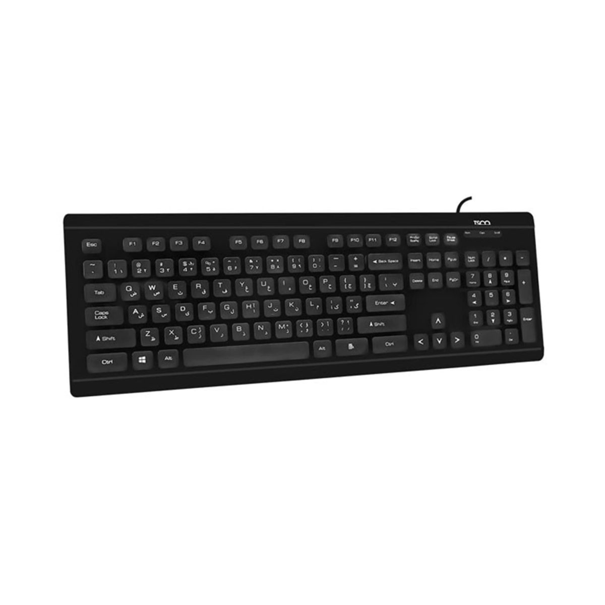 کیبورد سیم دار TSCO مدل TK 8032