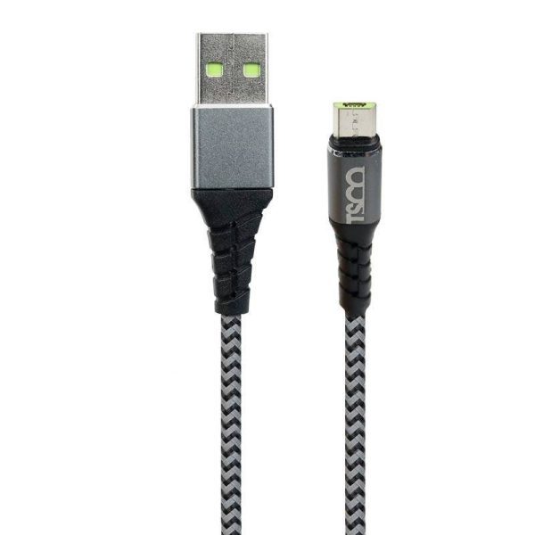 کابل تبدیل USB به MicroUSB تسکو مدل TC A166N طول 1 متر
