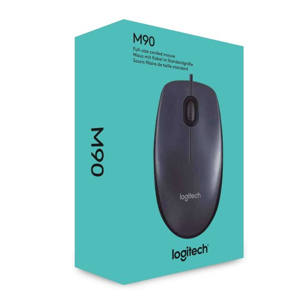 موس سیم دار logitech مدل M90