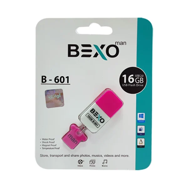 فلش مموری بکسو مدل B-601-16GB ظرفیت 16 گیگابایت