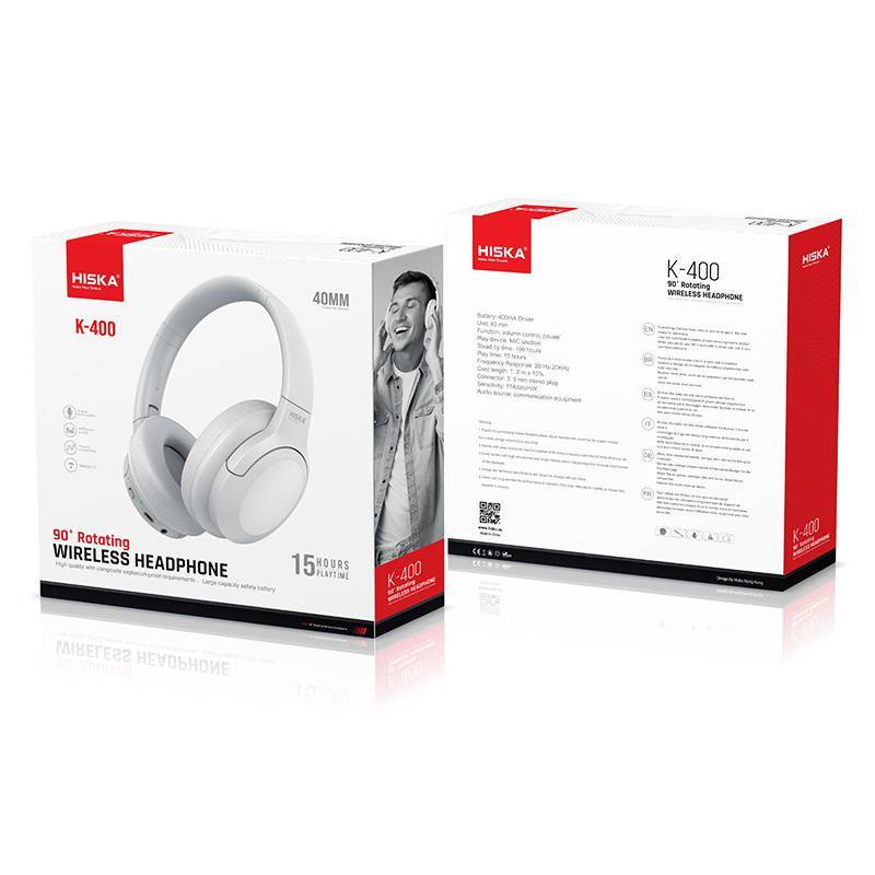 هدست بلوتوثی هیسکا مدل K-400 4 65a7a40de0e2e5a6c518996c7bb0d966