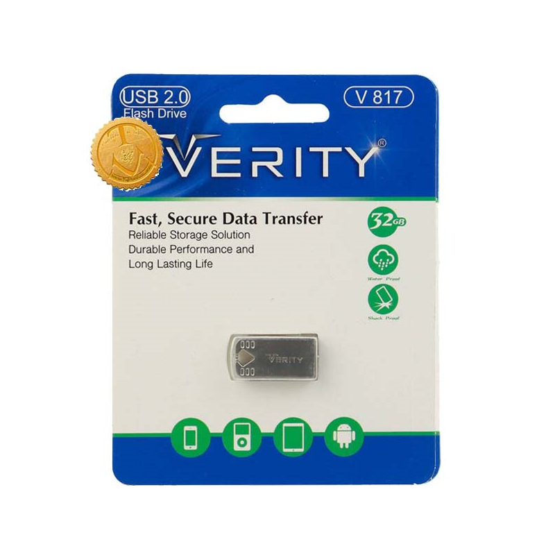 فلش مموری وریتی مدل V 817 ظرفیت 32 گیگابایت
