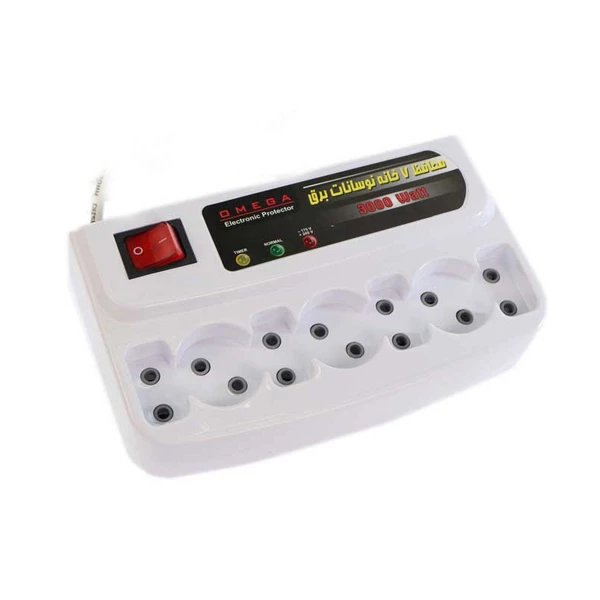 محافظ برق کامپیوتر OMEGA مدل 7 خانه