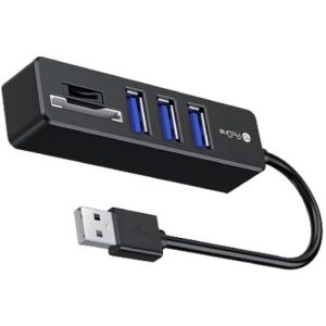 هاب 3 پورت USB و رم ریدر ProOne مدل PHU585 1 هاب 3 پورت USB و رم ریدر ProOne مدل PHU585