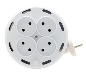 چند راهی برق 4 خانه Omega سیم جمع شو طول 7 متر 1 چند راهی برق 4 خانه Omega سیم جمع شو طول 7 متر