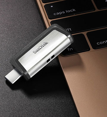 فلش مموری SanDisk مدل Ultra Dual Drive USB Type-C ظرفیت 64 گیگابایت 2 فلش مموری SanDisk مدل Ultra Dual Drive USB Type-C ظرفیت 64 گیگابایت
