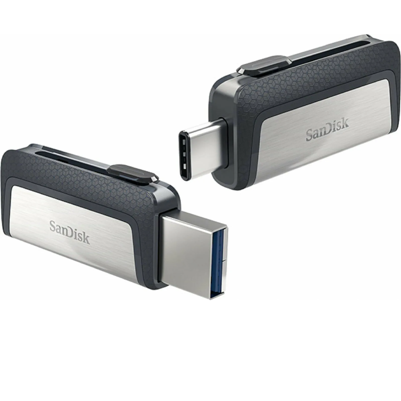 فلش مموری SanDisk مدل Ultra Dual Drive USB Type-C ظرفیت 64 گیگابایت