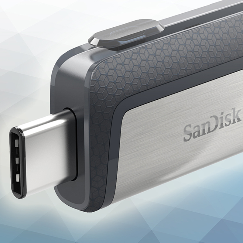 فلش مموری SanDisk مدل Ultra Dual Drive USB Type-C ظرفیت 64 گیگابایت 1 فلش مموری SanDisk مدل Ultra Dual Drive USB Type-C ظرفیت 64 گیگابایت