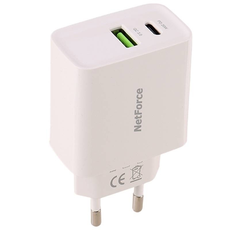 شارژر دیواری نت فورس مدل NW-220 PD 20W