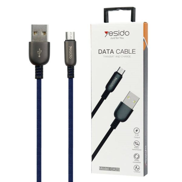 کابل تبدیل USB به micro USB برند yesido مدل CA25