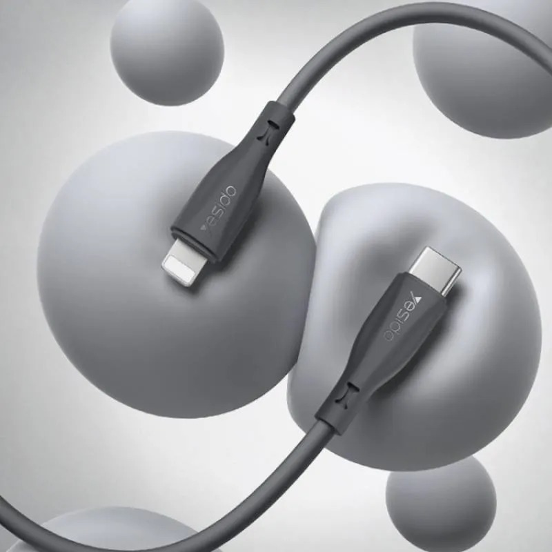 کابل تبدیل Type-C به Lightining یسیدو مدل CA151 طول 1 متر کابل تبدیل Type-C به Lightining یسیدو مدل CA151 طول 1 متر