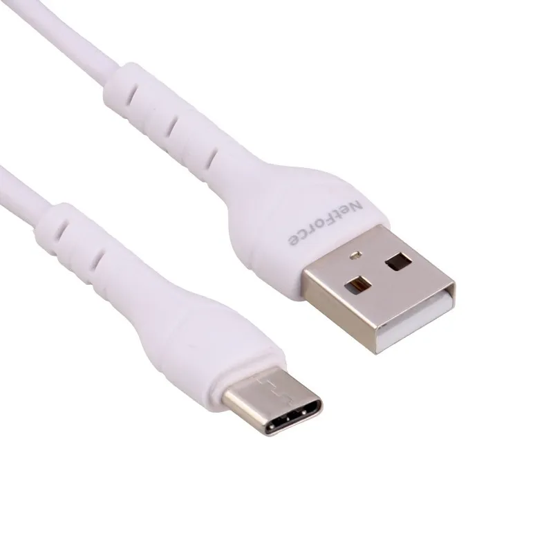 کابل تبدیل USB به Type-C نت فورس مدل NC145 طول 1 متر کابل تبدیل USB به Type-C نت فورس مدل NC145 طول 1 متر