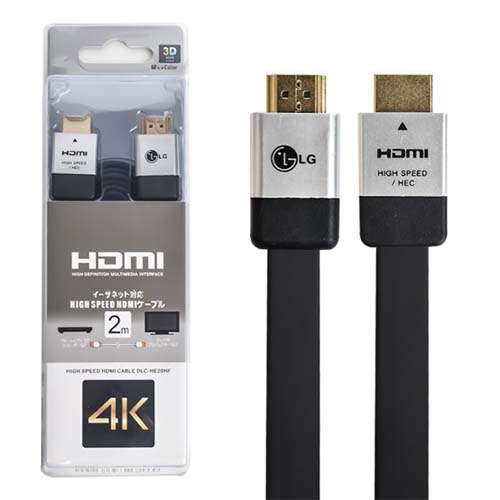 کابل HDMI دو متری LG اسلیم 1 کابل HDMI دو متری LG اسلیم