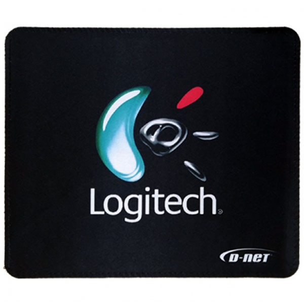 موس پد اسفنجی مدل Logitech دور دوخت سایز 25*29