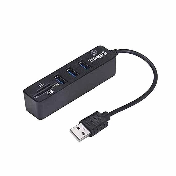 هاب سه پورت USB 2.0 ایکس پی پروداکت مدل XP-H834 هاب سه پورت USB 2.0 ایکس پی پروداکت مدل XP-H834