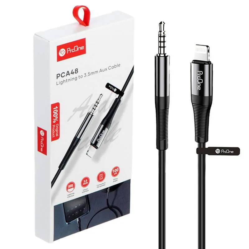 کابل تبدیل لایتنینگ به AUX پرووان مدل proOne PCA48 PCA48