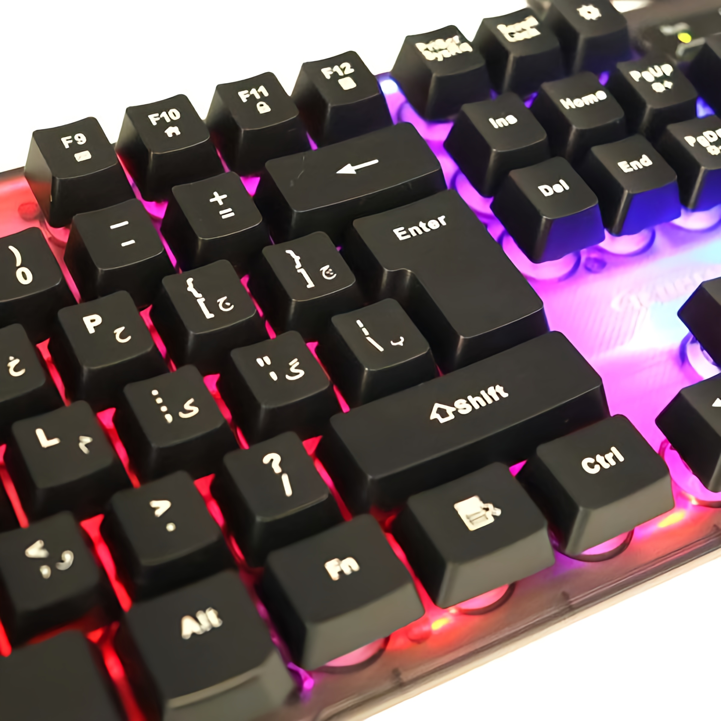 کیبورد گیمینگ دی نت مدل DT-996 RGB مکانیکال 1 DT-996