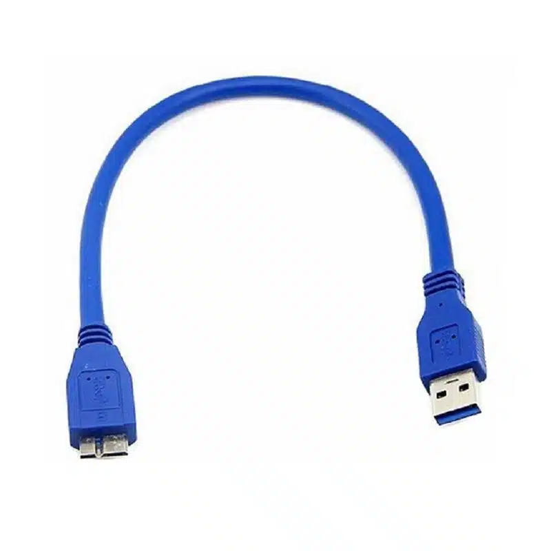 کابل هارد اکسترنال USB 3.0 به طول 0.3 متر کابل هارد اکسترنال USB 3.0