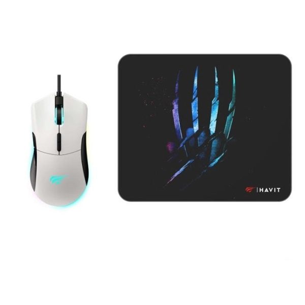 موس گیمینگ هویت مدل MS-1037 به همراه ماوس پد